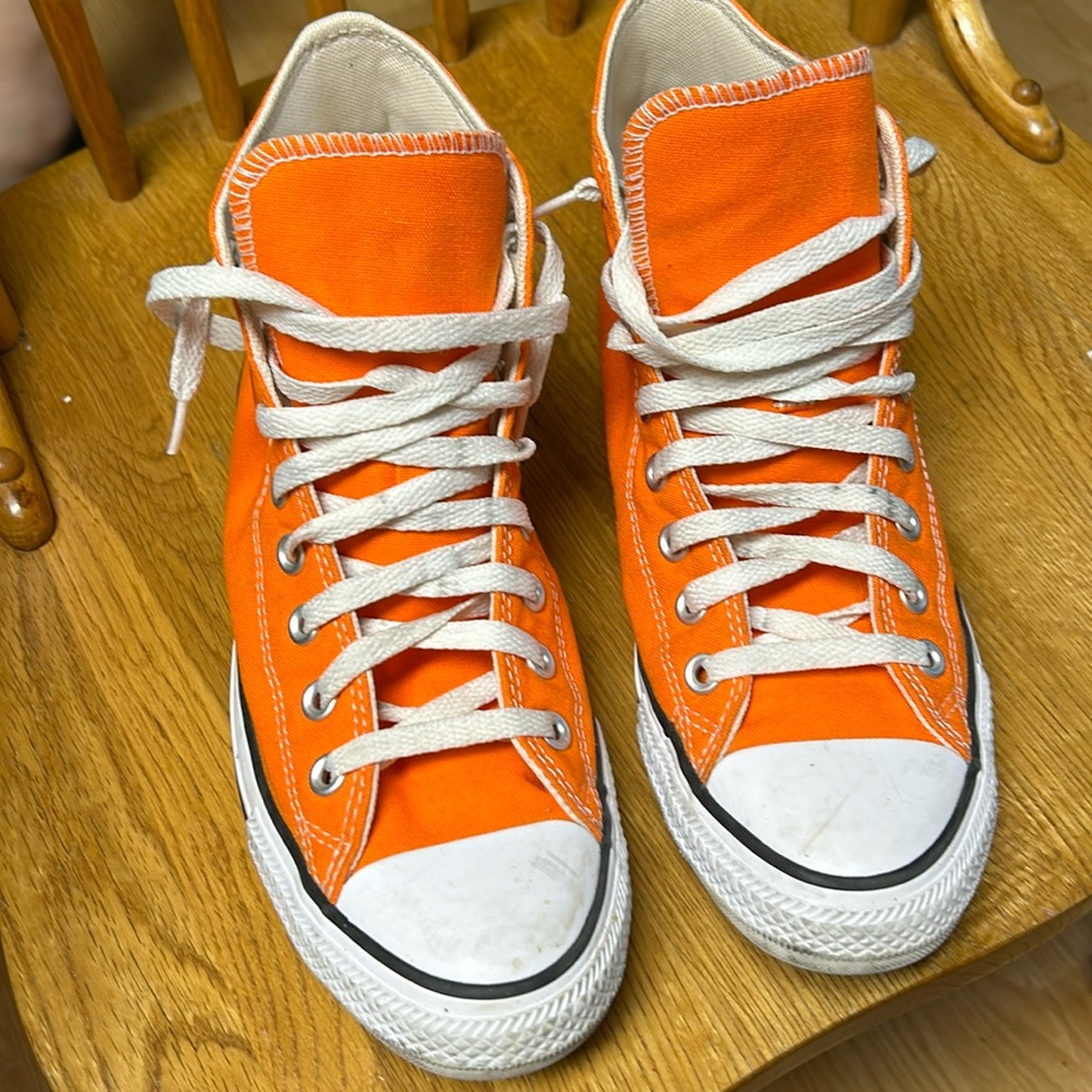 Converse all stars hi orange men’s 7